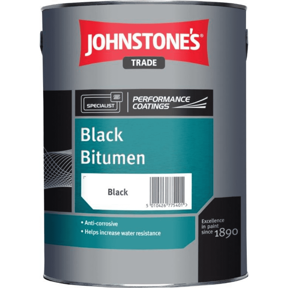 Johnstones Black Bitumen Paint