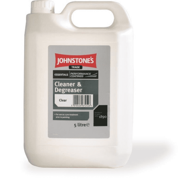 Johnstones Essentials Cleaner & Degreaser Clear 5L