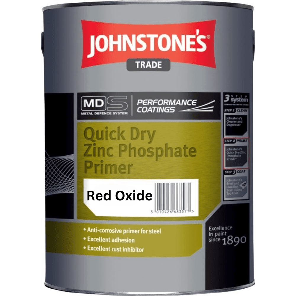 Johnstones Quick Dry Zinc Phosphate Primer 2.5L