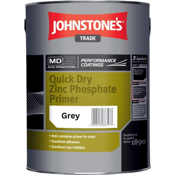 Johnstones Quick Dry Zinc Phosphate Primer Colours