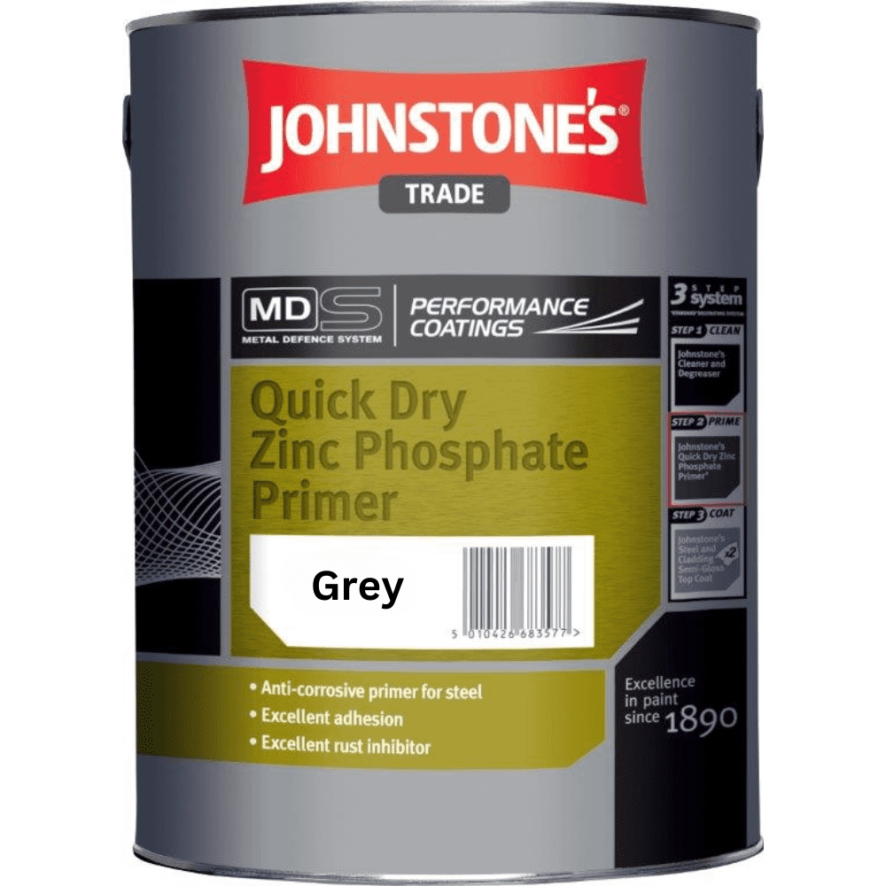 Johnstones Quick Dry Zinc Phosphate Primer Colours