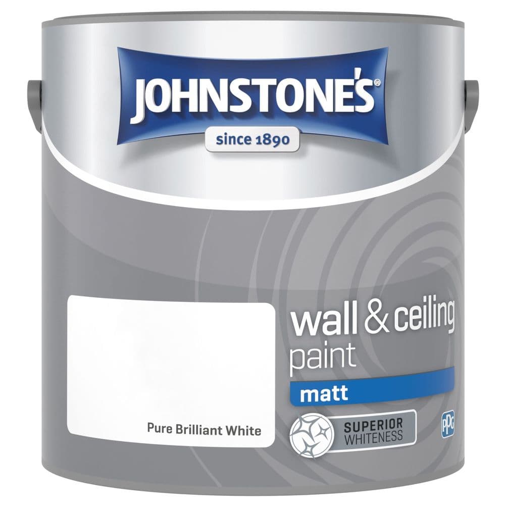Johnstones Retail Emulsion Vinyl Matt Brilliant White