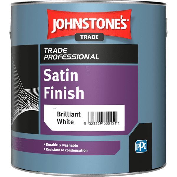 Johnstones Satin Finish Brilliant White