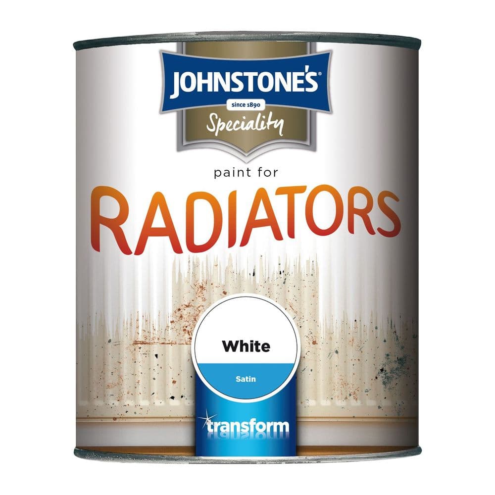 Johnstones Speciality Paint for Radiators White Satin