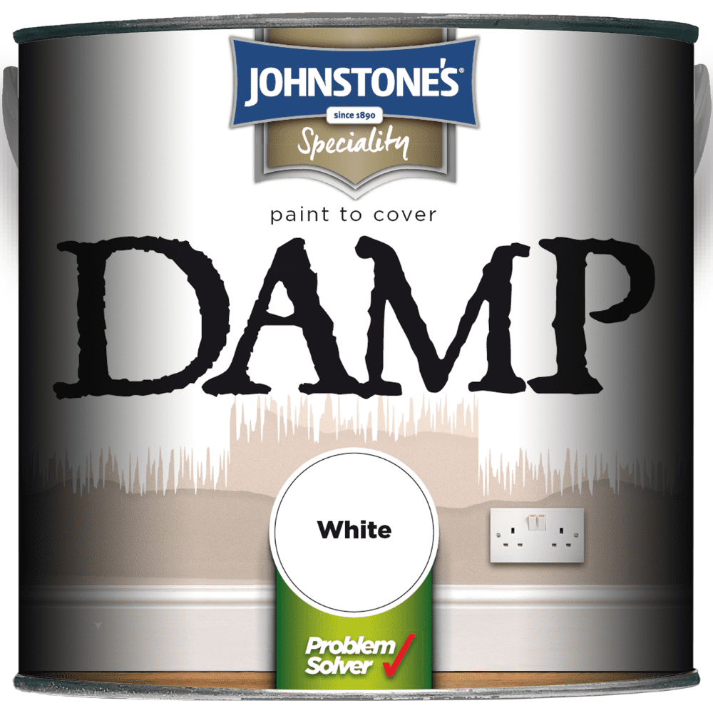Johnstones Speciality Paint To Cover Damp