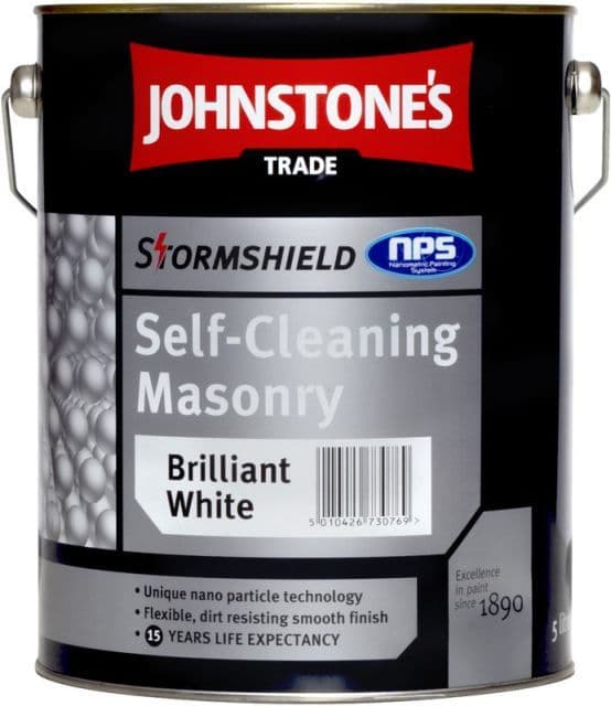 Johnstones Stormshield Self Cleaning Masonry Paint Custom Mixed Colours 5L DISCONTINUED