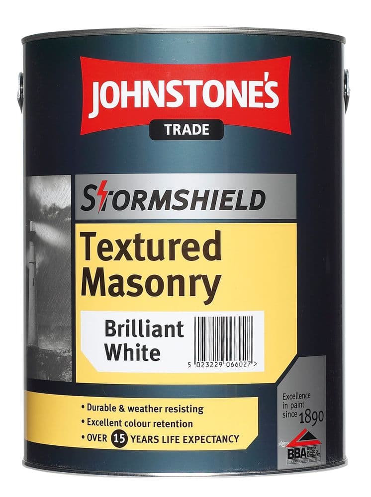 Johnstones Stormshield Textured Masonry Custom Mixed Colours 5L