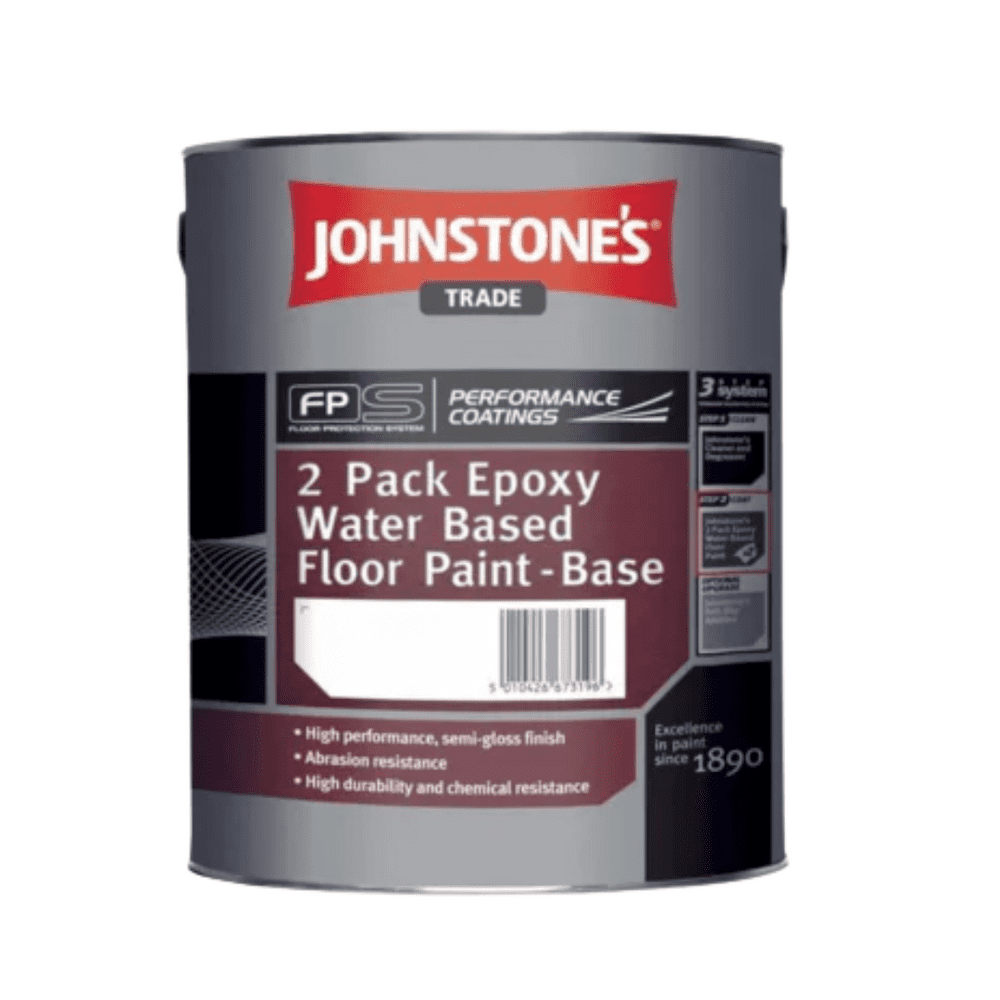 Johnstones Trade 2 Pk Epoxy Water Based Floor Paint Colours 5L