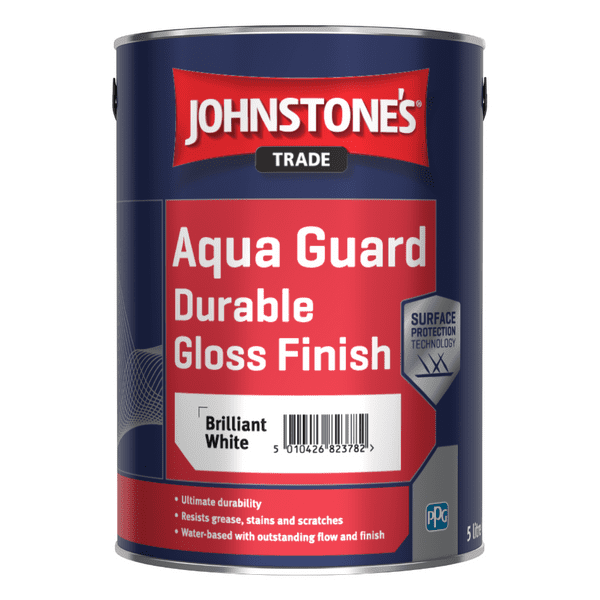 Johnstones Trade Aqua Guard Durable Gloss Brilliant White