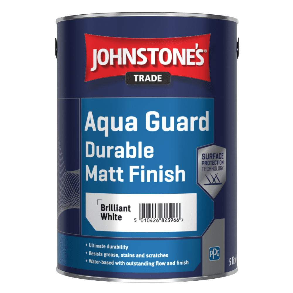 Johnstones Trade Aqua Guard Durable Matt Brilliant White