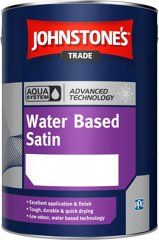 Johnstones Trade Aqua Water Based Satin Custom Mixed Colours