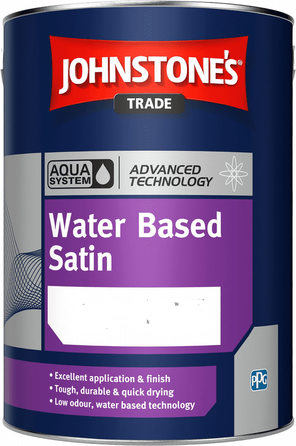 Johnstones Trade Aqua Water Based Satin Olive Sprig