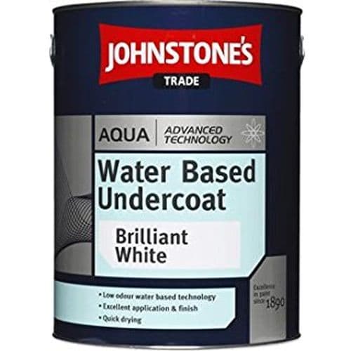 Johnstones Trade Aqua Water Based Undercoat Brilliant White