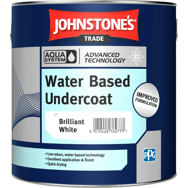Johnstones Trade Aqua Water Based Undercoat Custom Mixed Colours