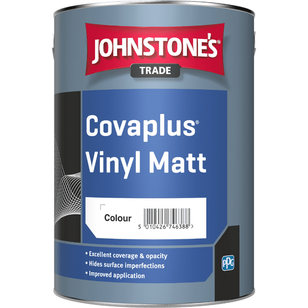Johnstones Trade Covaplus Vinyl Matt Popular Colours 5L