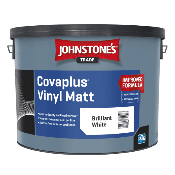 Johnstones Trade Covaplus Vinyl Matt Standard Colours