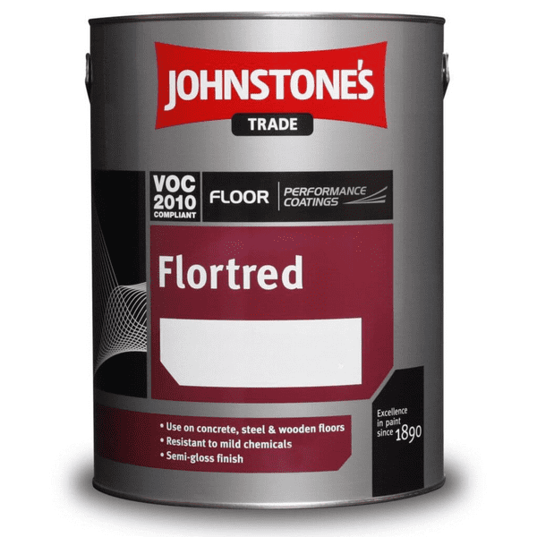 Johnstones Trade Flortred Standard Colours 5L