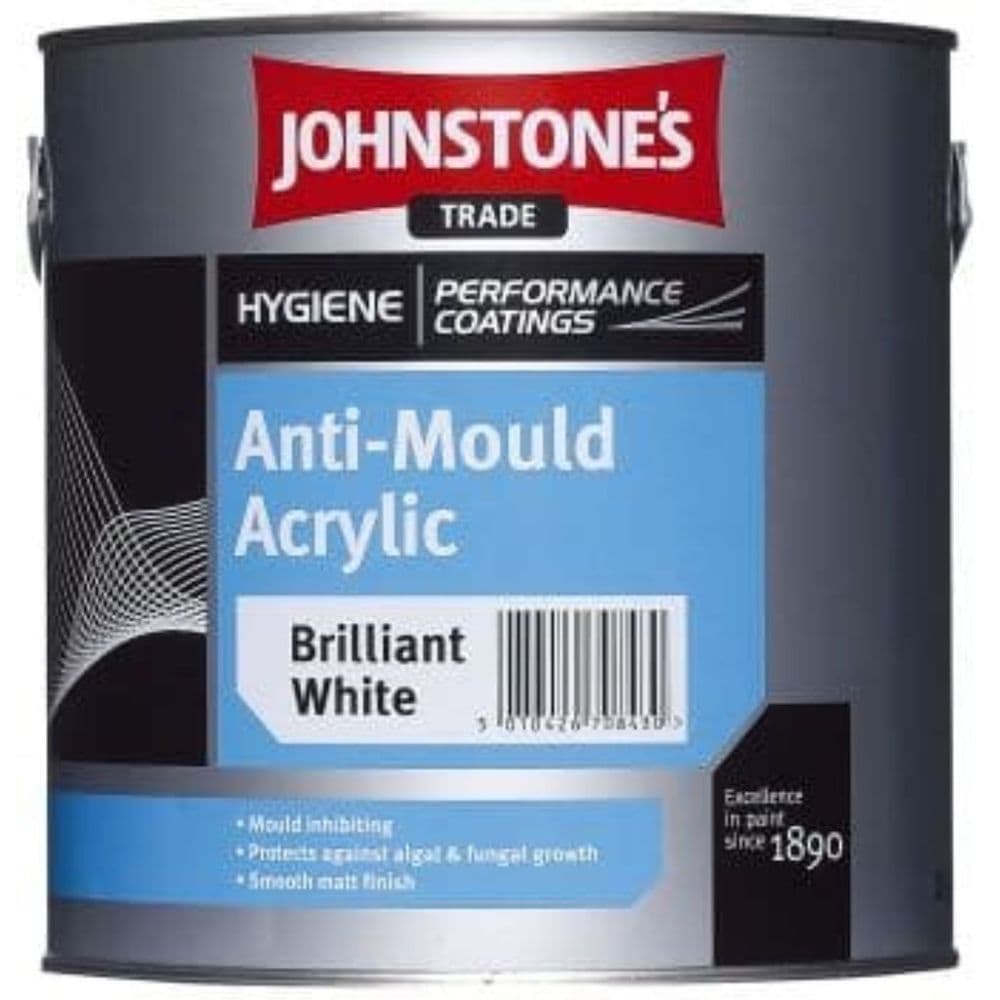 Johnstones Trade Hygiene Anti-Mould Acrylic Custom Mixed Colours 5L DISCONTINUED