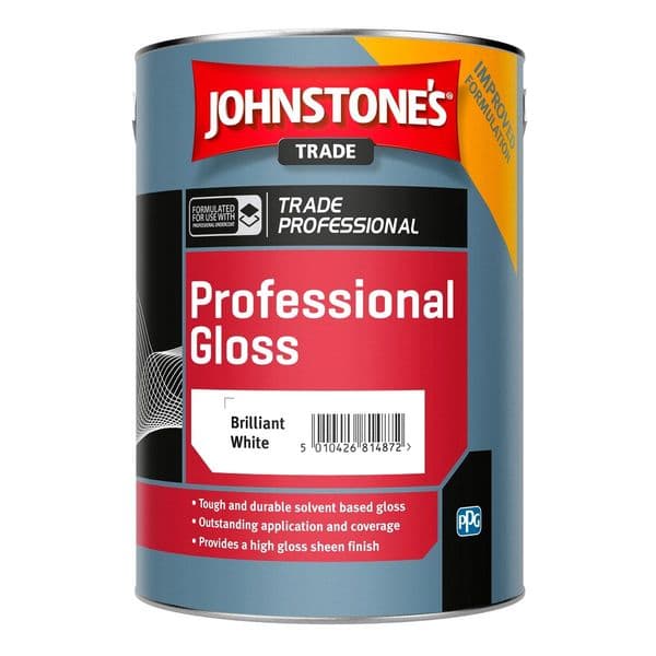 Johnstones Trade Professional Gloss Brilliant White