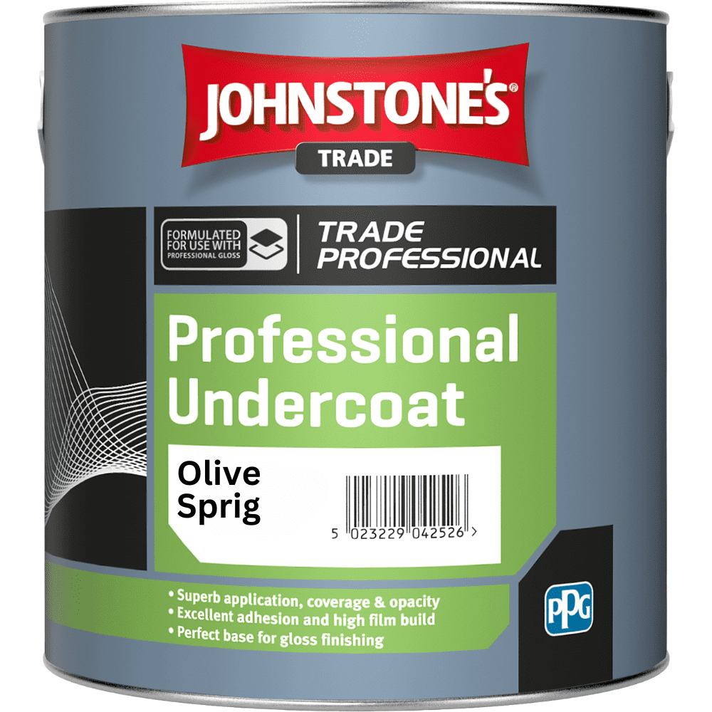 Johnstones Trade Professional Undercoat Olive Sprig