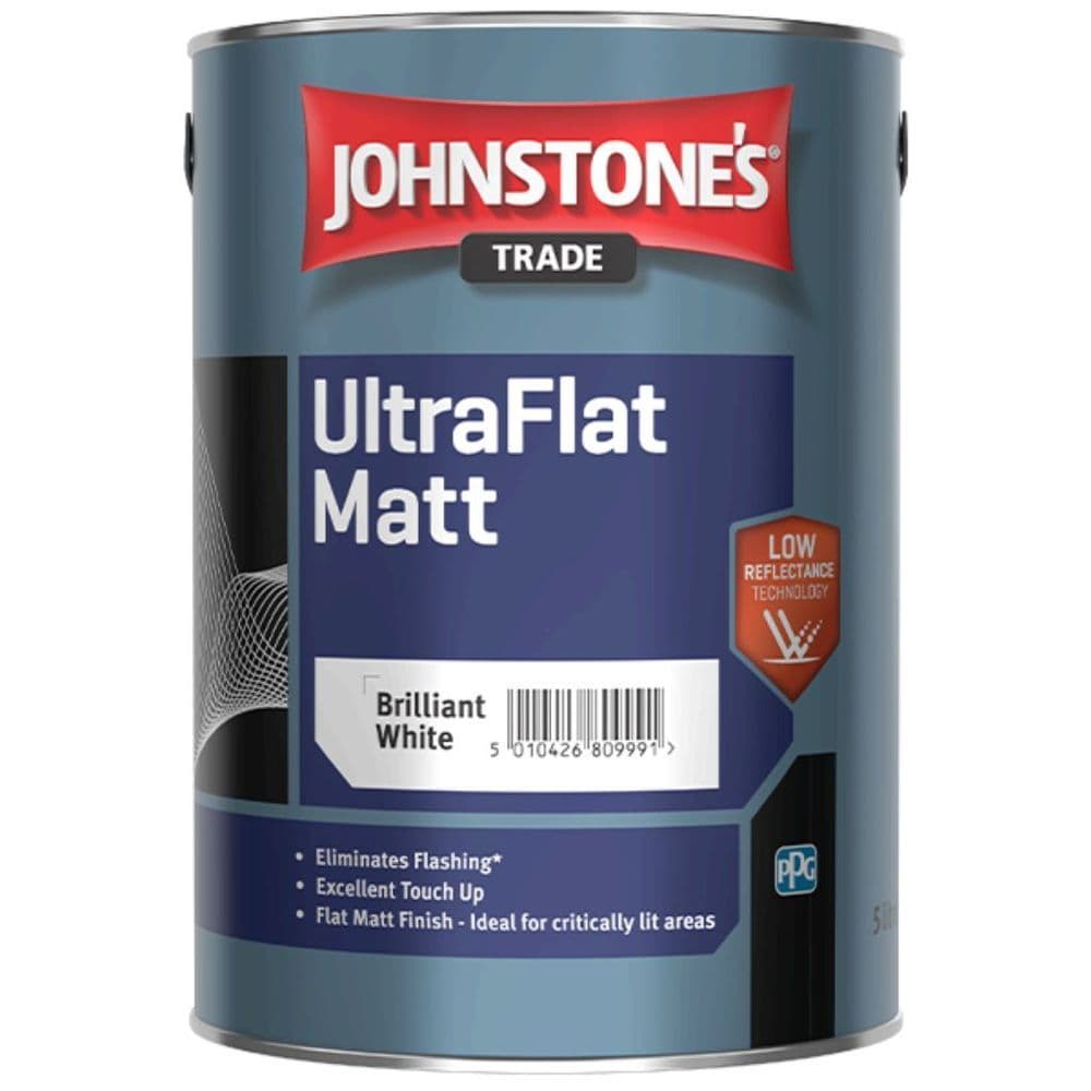 Johnstones Trade UltraFlat Matt Brilliant White