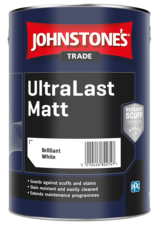 Johnstones Trade Ultralast Matt Paint Custom Mixed Colours