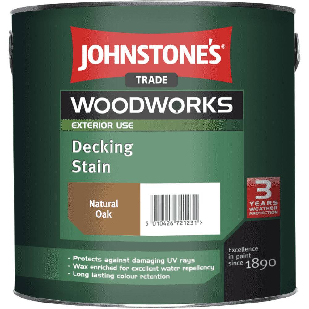 Johnstones Trade Woodworks Decking Stain 2.5L