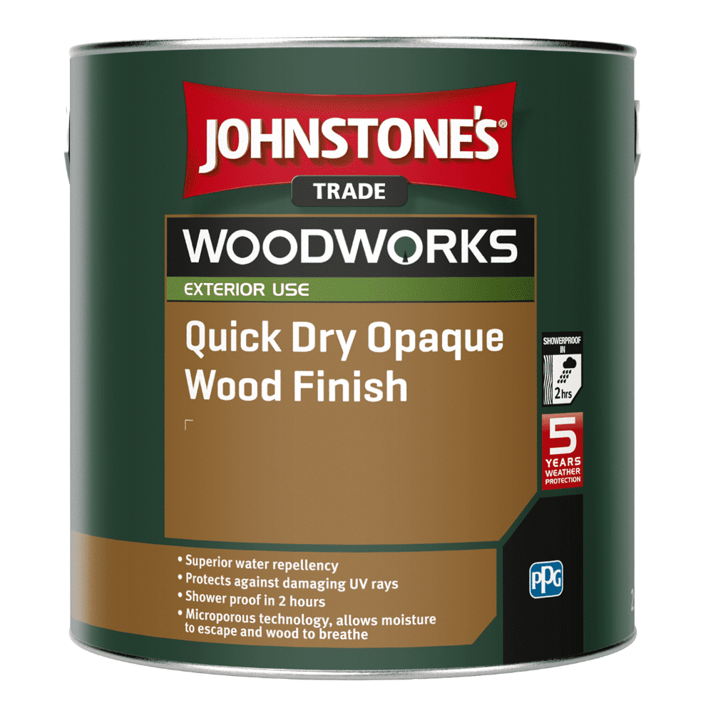 Johnstones Trade Woodworks Quick Dry Opaque Wood Finish Custom Mixed Colours
