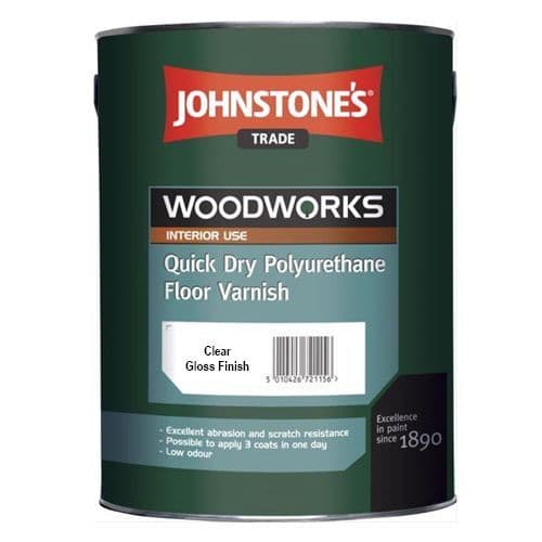 Johnstones Trade Woodworks Quick Dry Polyurethane Floor Varnish