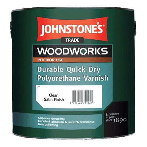 Johnstones Trade Woodworks Quick Dry Polyurethane Varnish