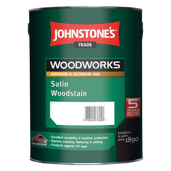Johnstones Trade Woodworks Satin Woodstain Custom Mixed Colours