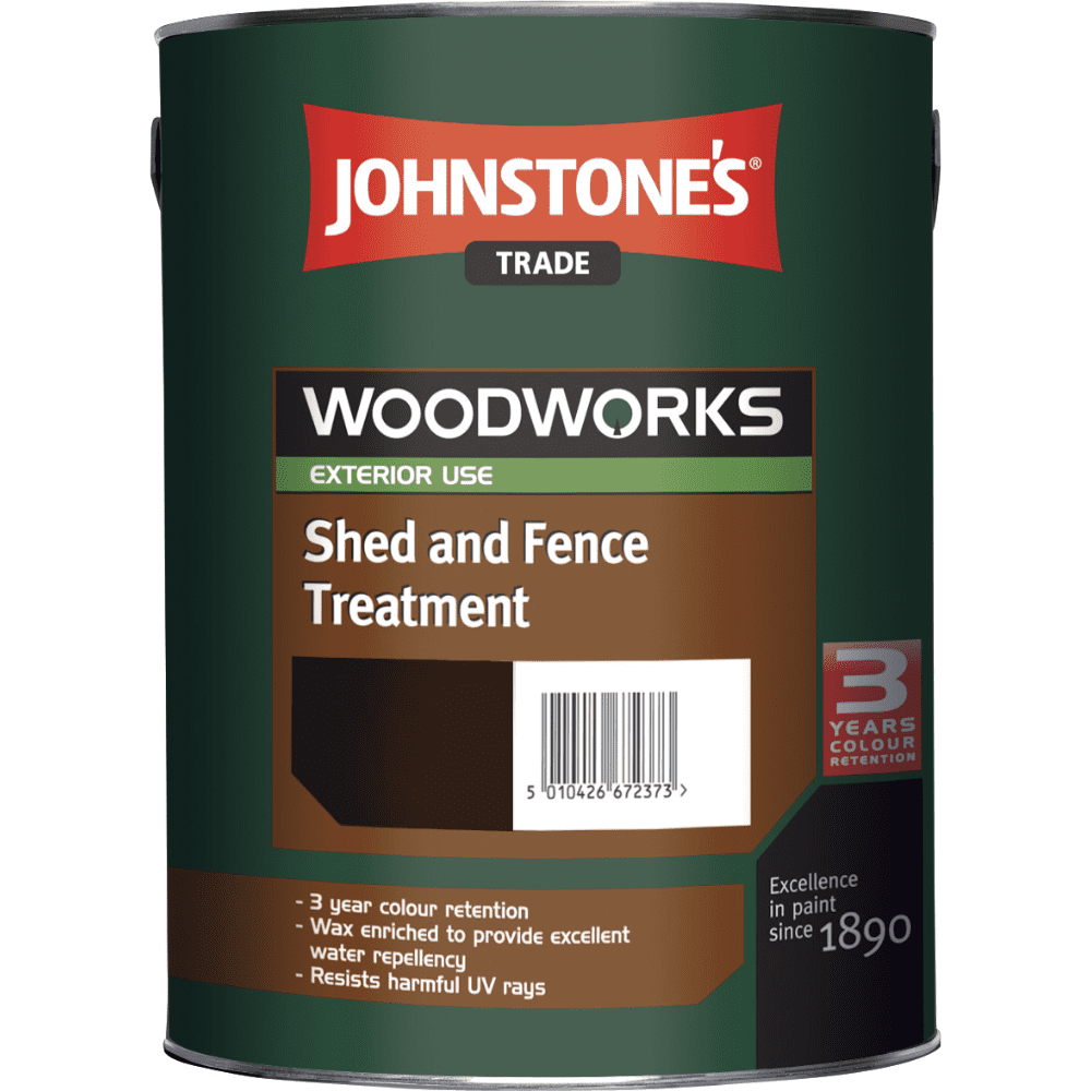 Johnstones Trade Woodworks Shed & Fence Treatment 9L