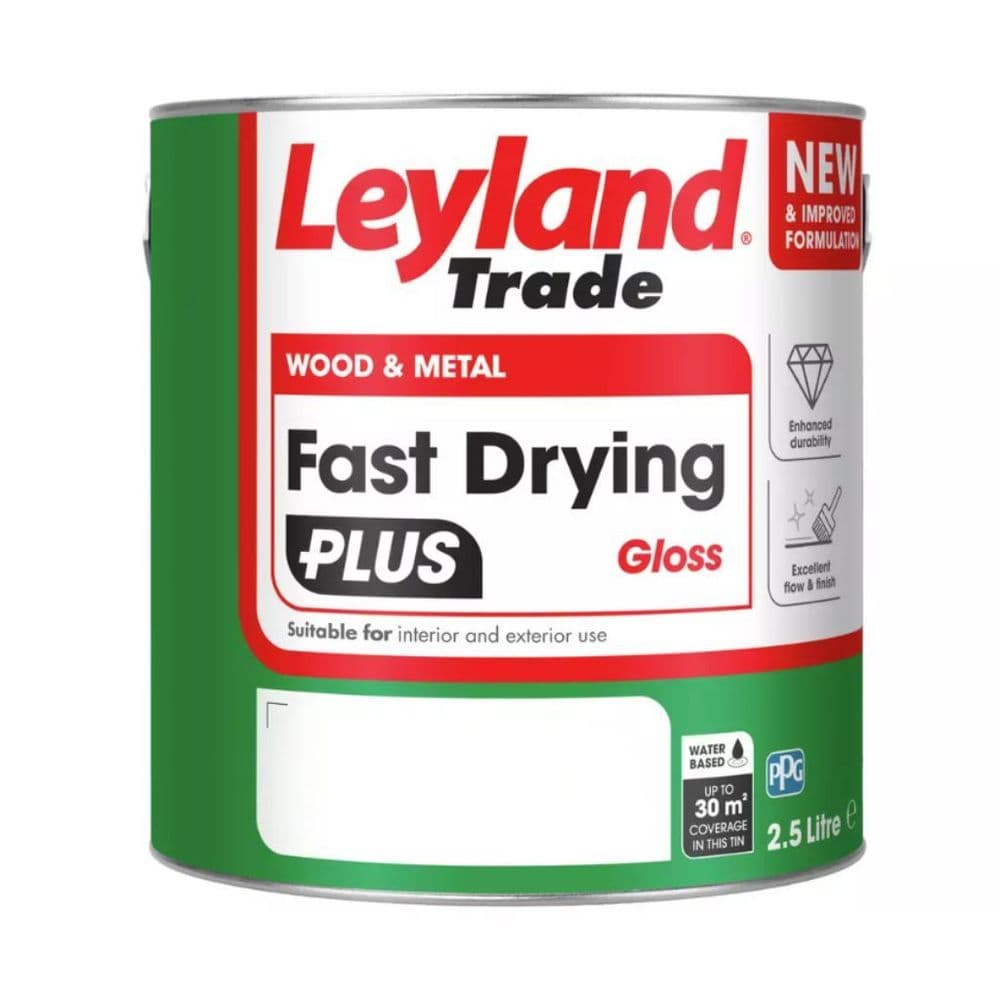 Leyland Fast Drying Gloss Custom Mixed Colours 2.5L