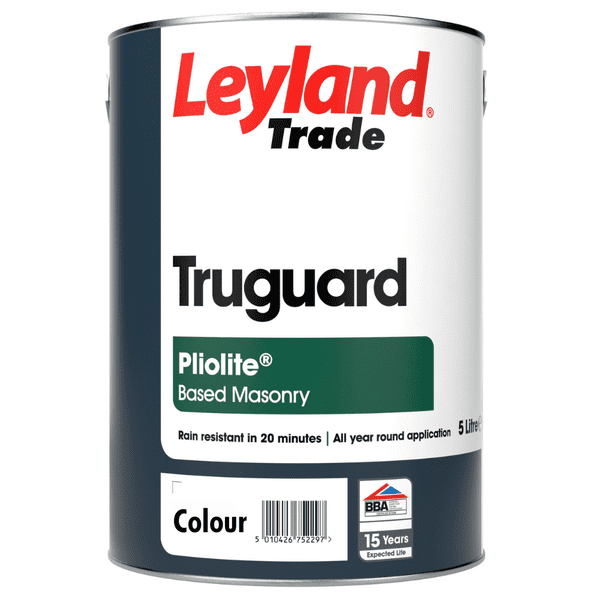 Leyland Trade Truguard Pliolite Masonry Custom Mixed Colours 5L