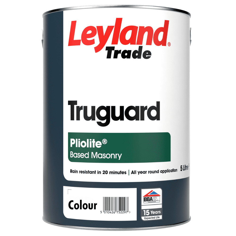 Leyland Trade Truguard Pliolite Masonry Custom Mixed Colours 5L