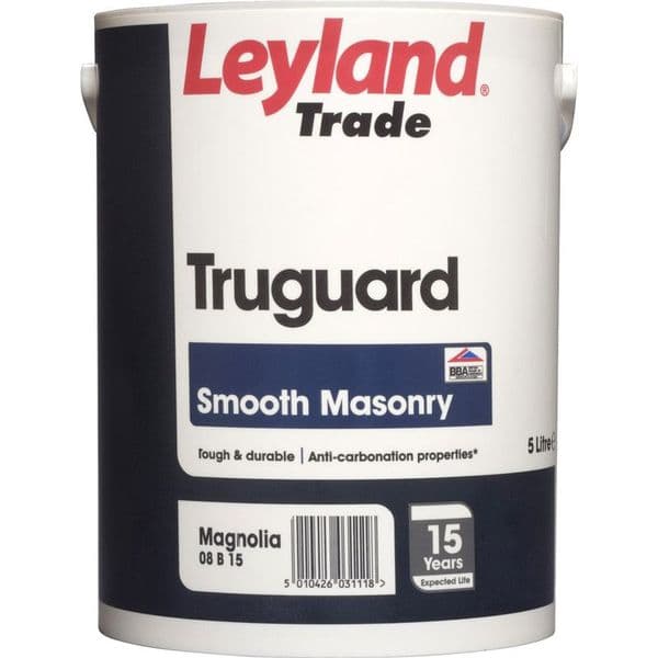 Leyland Trade Truguard Smooth Masonry Standard Colours 5L
