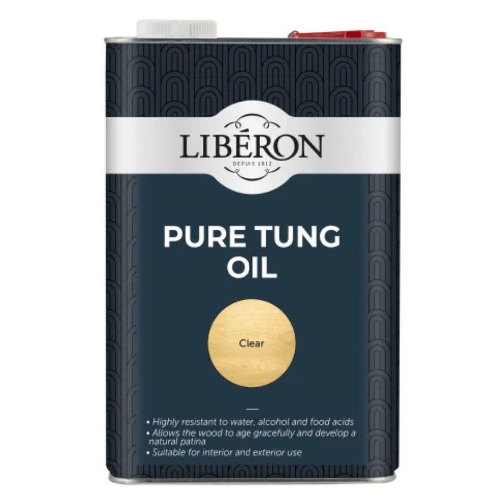 Liberon Pure Tung Oil 5 Litre