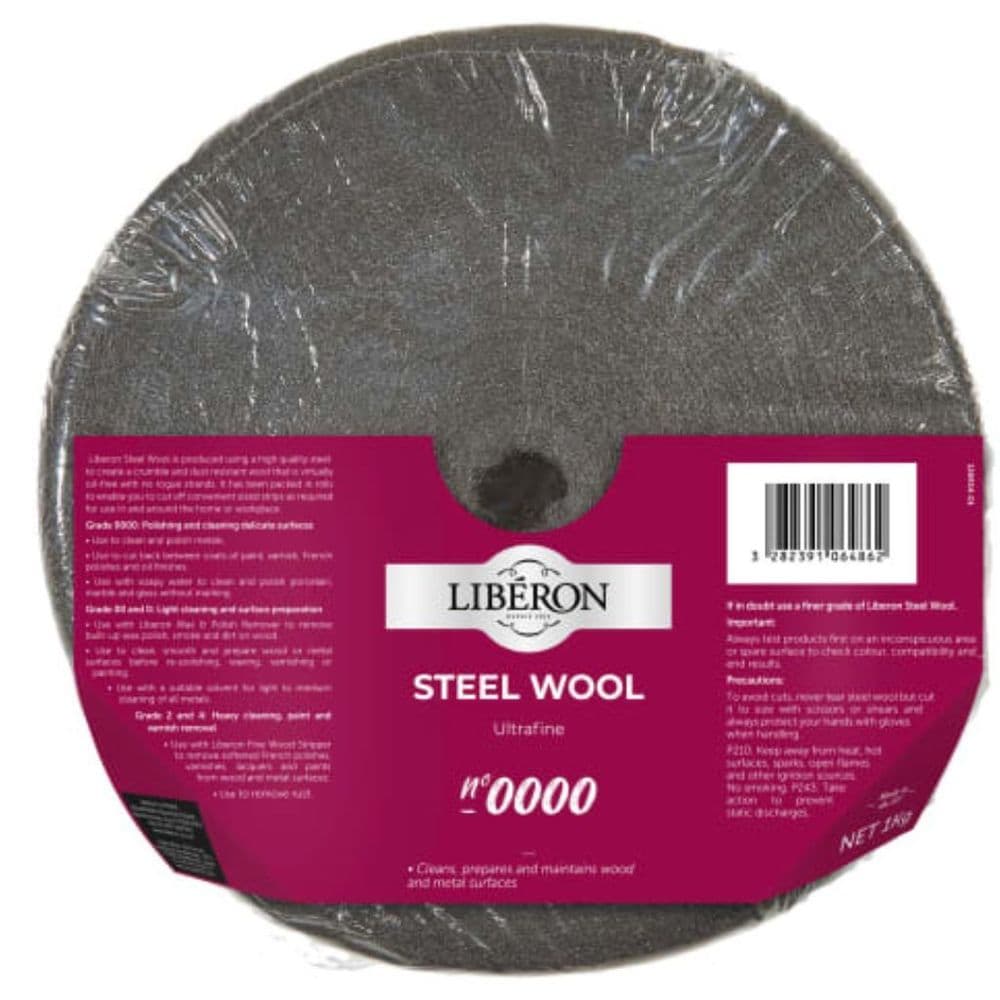 Liberon Steel Wool 0000 Ultra Fine 1kg