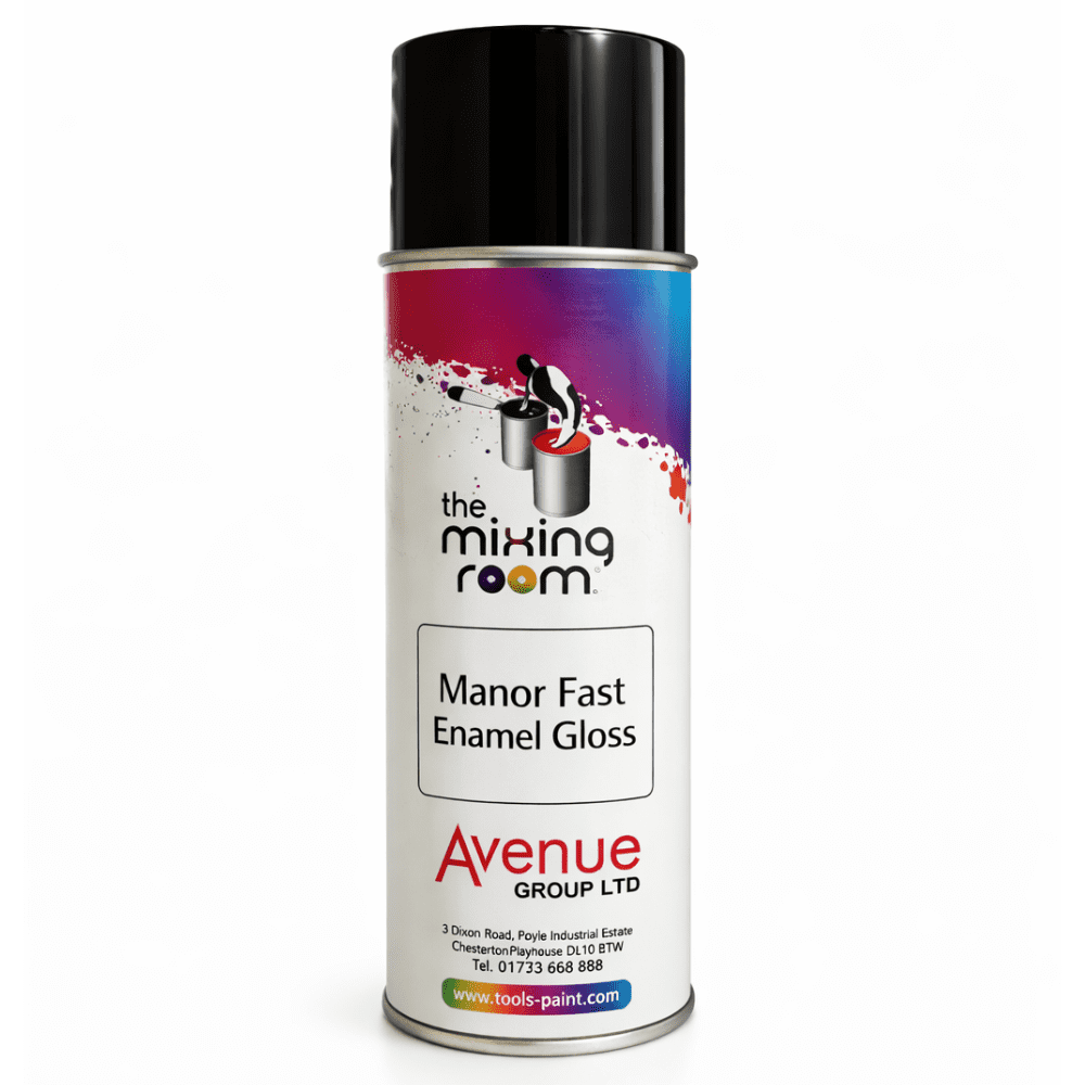 Manor Fast Enamel  Aerosol Gloss Custom Colours