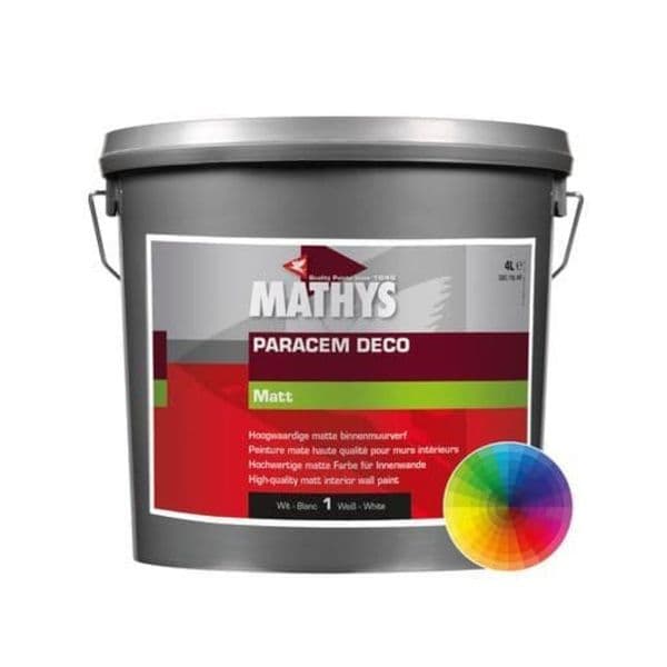 Mathys Paracem Deco Matt Custom Mixed Colours DISCONTINUED