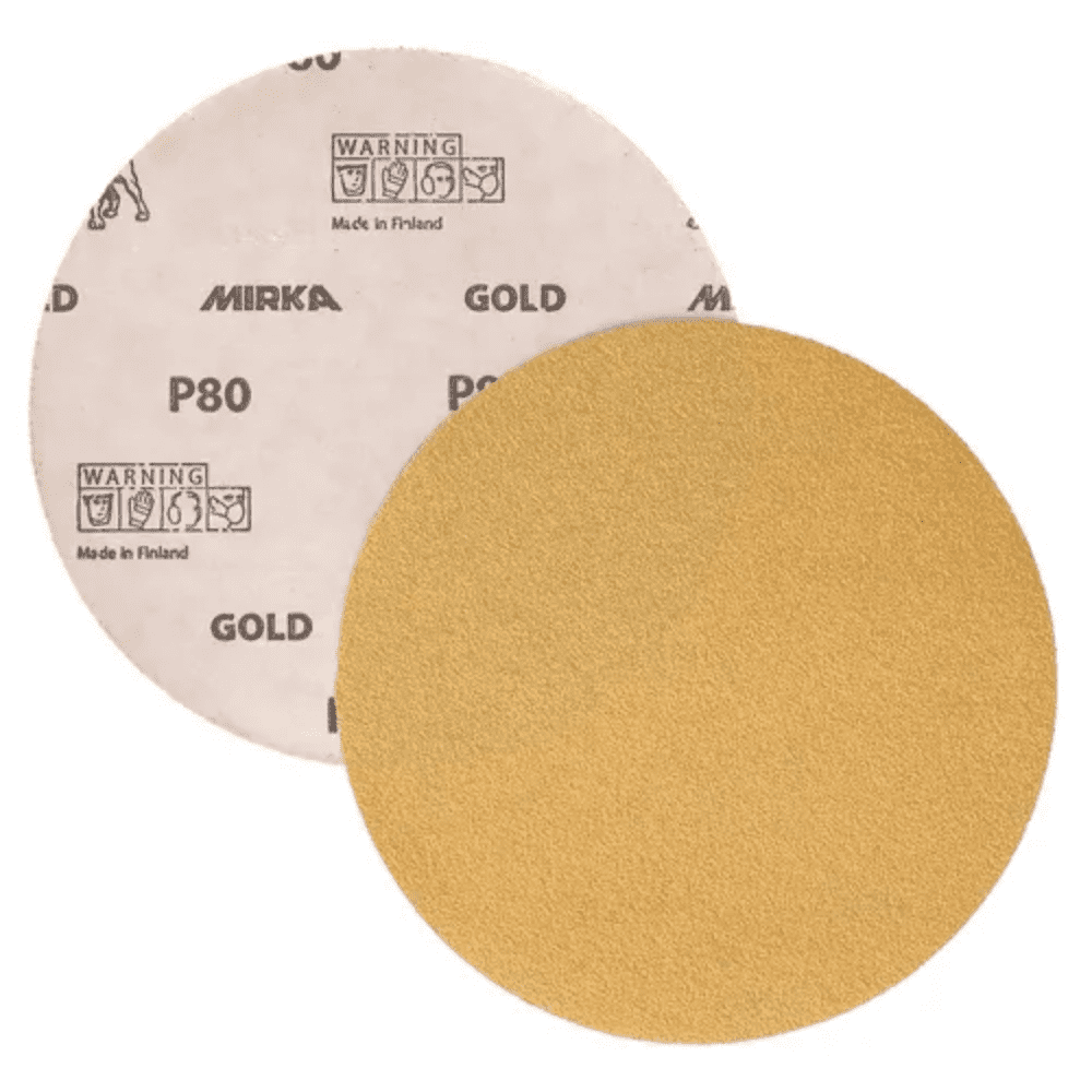 Mirka Gold PSA Discs 150mm No Hole pk 100