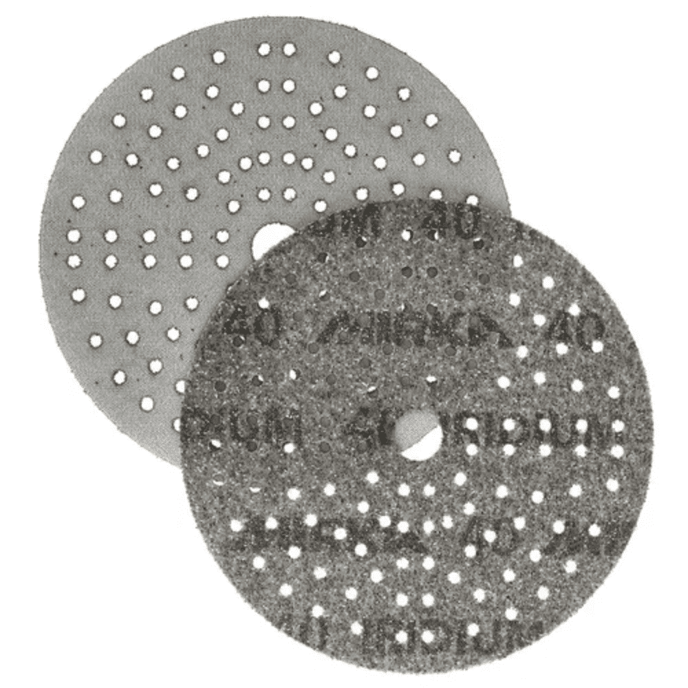 Mirka Iridium Grip Discs 150mm 121 hole (box of 100)