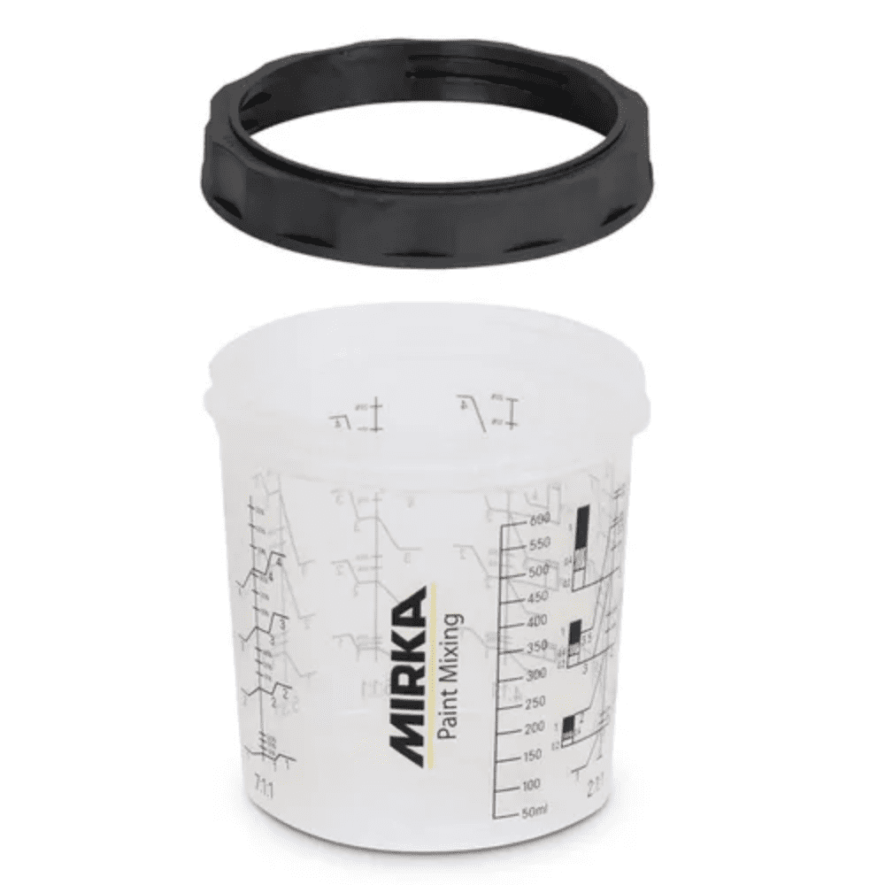 Mirka Paint Cup System Outer Cup with Collar Pack of 2