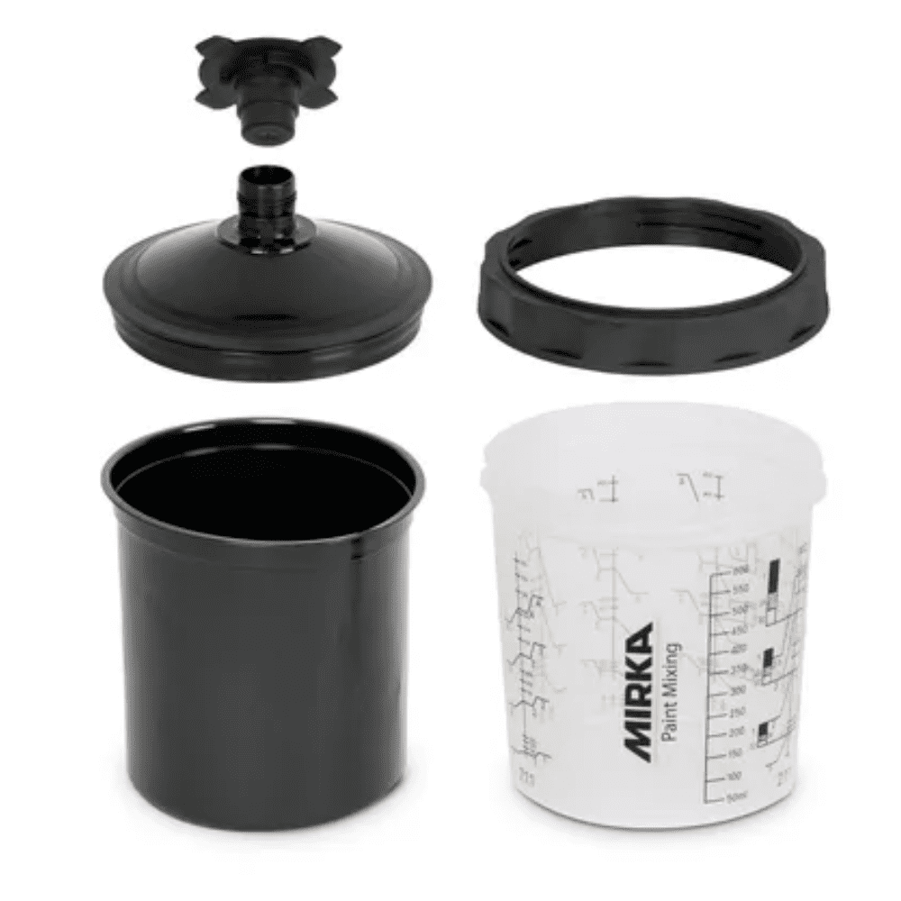 Mirka Paint Cup System UV 125µm Pack of 50