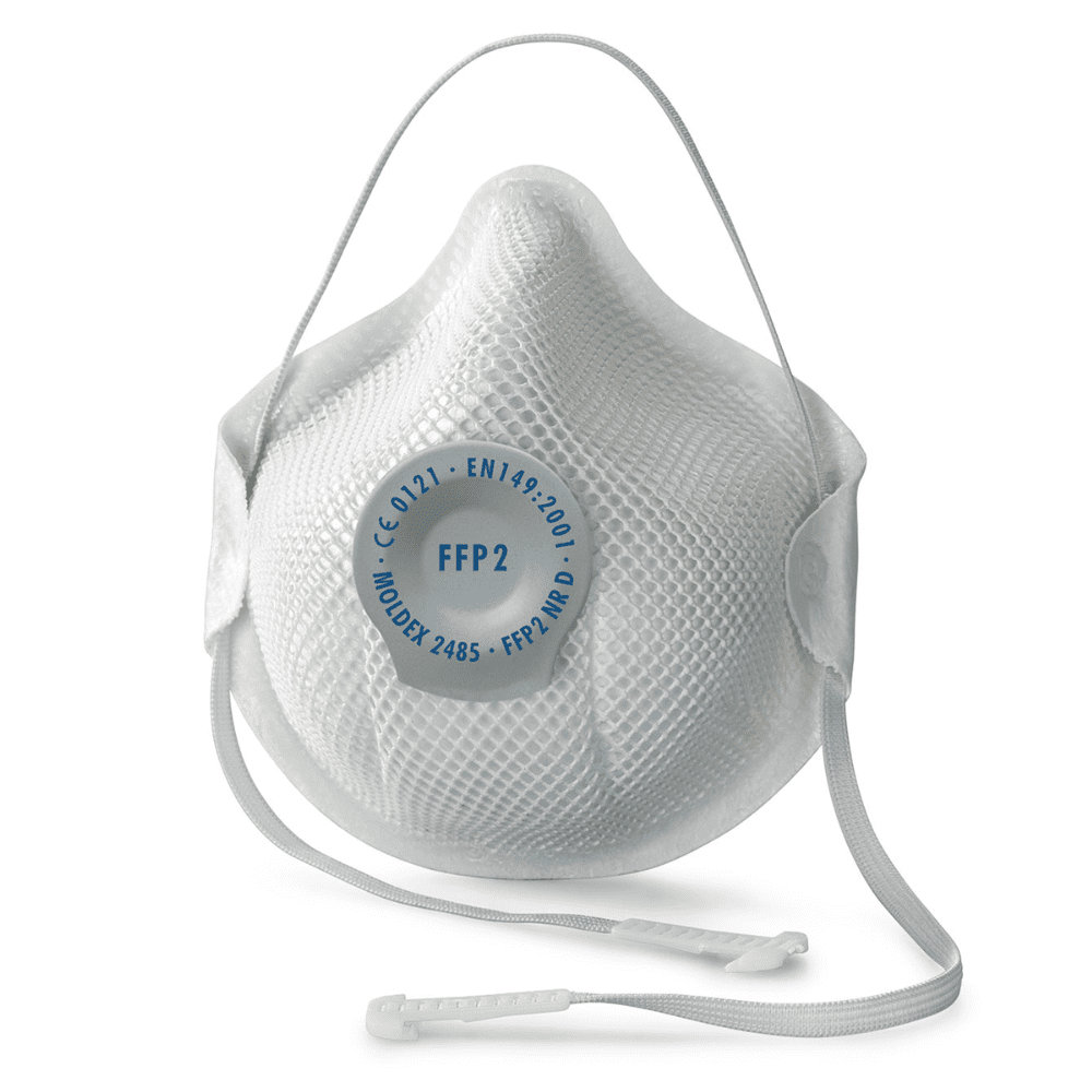 Moldex 2485 New Generation General Purpose Mask FFP2 Nr D Ventex Valve