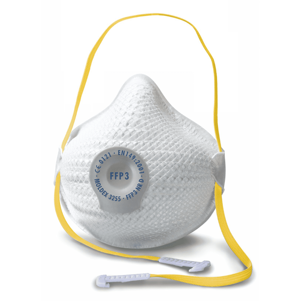 Moldex 3255 Valved Safety Mask FFP3 Box of 10 Size S