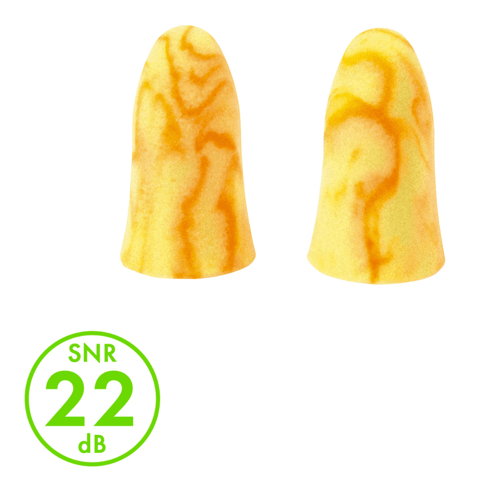 Moldex 7625 Mellows Disposable earplugs SNR 22 db (Pack of 250 pairs)