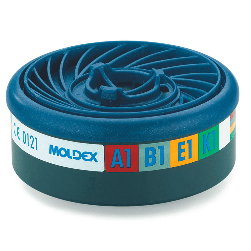 Moldex 9400 ABEK1 Gas Filter Cartridges box of 10
