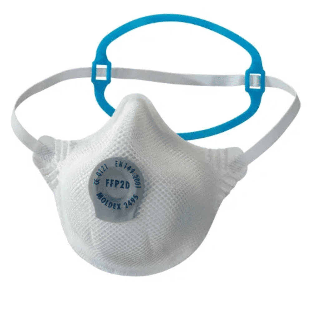 Moldex Smart Solo 2495 Mask FFP2 Valved 1-Strap (Box of 20)