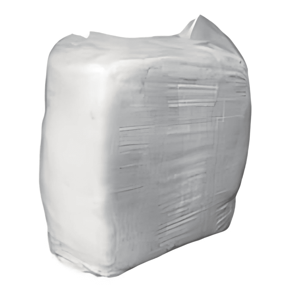 Painters Bag of towelling rags 9kg white